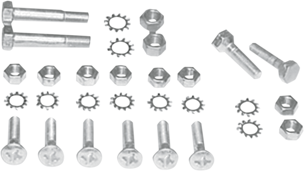 Rear Fender Mounting Hardware Kit Silver, 1, nordicamoto.ro