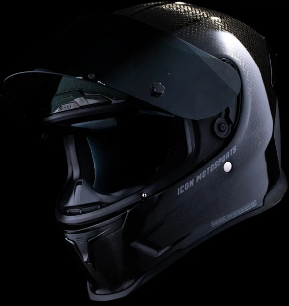 Icon Airframe Pro Carbon 4tress Black L sisak, 10, nordicamoto.ro