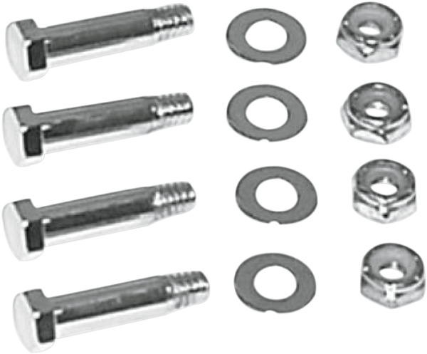 Floorboard Hinge Bolt Kit Silver, 1, nordicamoto.ro