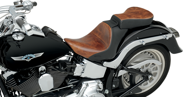 Renegade Lariat Leather Solo Seat Brown, 2, nordicamoto.ro