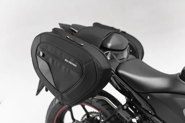 Blaze Saddlebag Set Black, Gray, 1, nordicamoto.ro