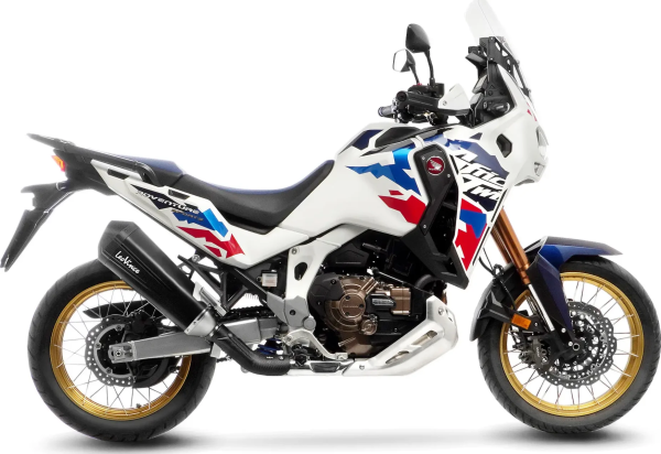 LeoVince LV-12 R Black Edition csőre szerelhető kipufogórendszer a Honda CRF1000L Africa Twinhez, 2, nordicamoto.ro