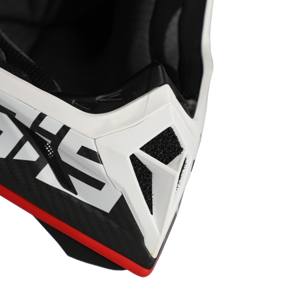 Casca Acerbis Steel Carbon 22-06 Fekete/Piros XL, 3, nordicamoto.ro