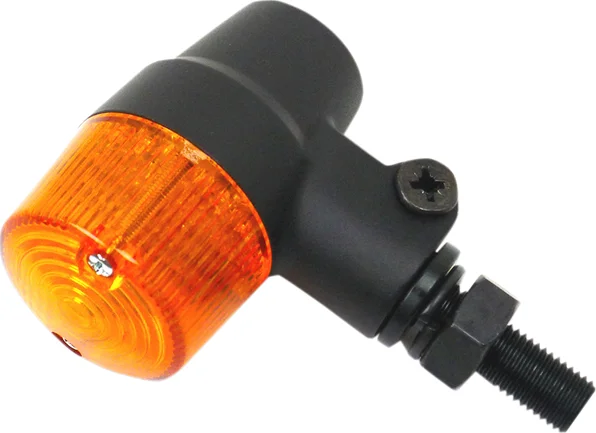 LED-es alumínium jelzőfények, fekete, 1, nordicamoto.ro