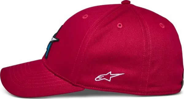Alpinestars Elemental ívelt karimájú sapka, piros, L/XL, 2, nordicamoto.ro