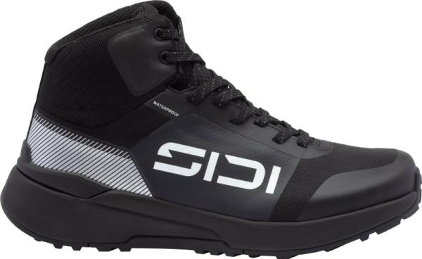 Sidi Fluxx Mid WP fekete csizma, 44-es méret, 1, nordicamoto.ro