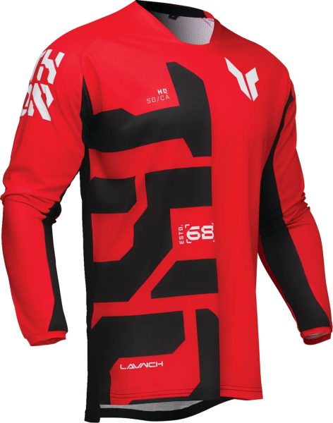 Tricou Enduro Thor Launchmode Forge Jersey Red 2XL, 5, nordicamoto.ro