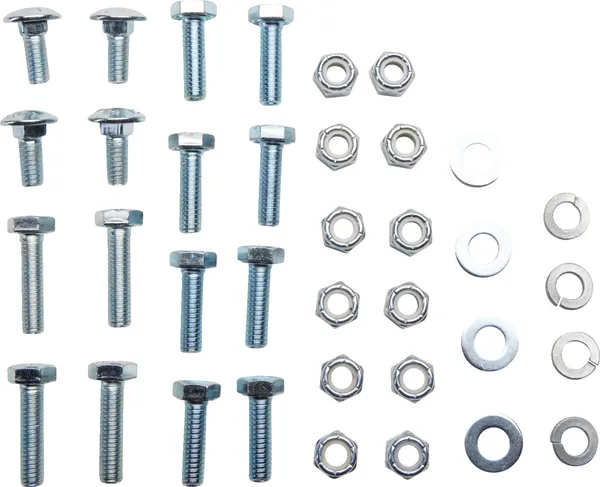 Universal Upper Deck System Brackets Black, 2, nordicamoto.ro