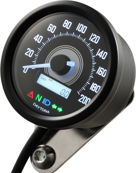 Speedometer Black, 1, nordicamoto.ro