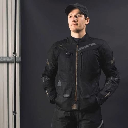 Leatt ADV DriTour 7,5 fekete L méretű motoros dzseki, 8, nordicamoto.ro
