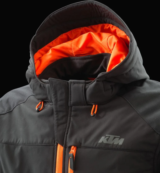 KTM TWO 4 RIDE kabát, fekete/narancssárga, L-es méret, 3, nordicamoto.ro