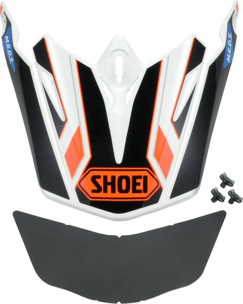 SHOEI VFW06/VFWR sisak – szürke / piros / fekete, 4, nordicamoto.ro
