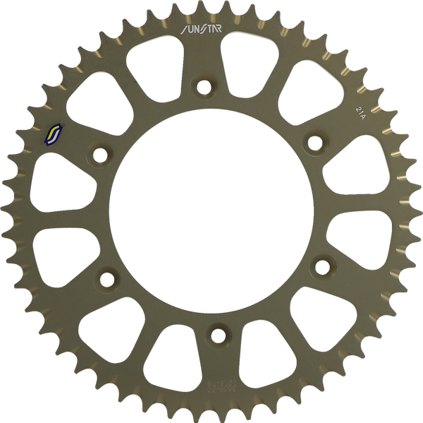 Aluminum Rear Sprocket Gold, 1, nordicamoto.ro