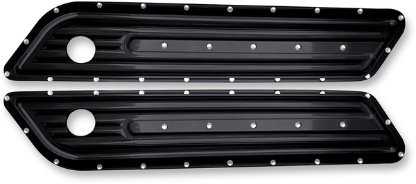 Saddlebag Hinge Covers Black, 1, nordicamoto.ro