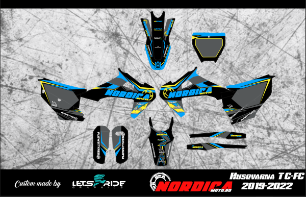 Kit stickere HUSQVARNA TC-FC 2019-2022 Nordicamoto, 1, nordicamoto.ro