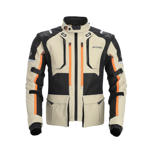 Acerbis Rally Pro kabát, bézs/fekete, S-es méret, 19, nordicamoto.ro