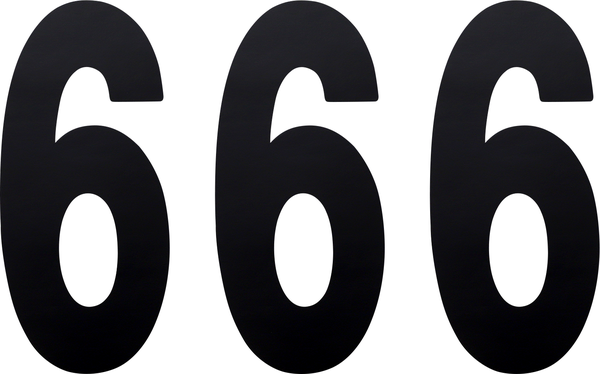 Standard Numbers Black, 2, nordicamoto.ro