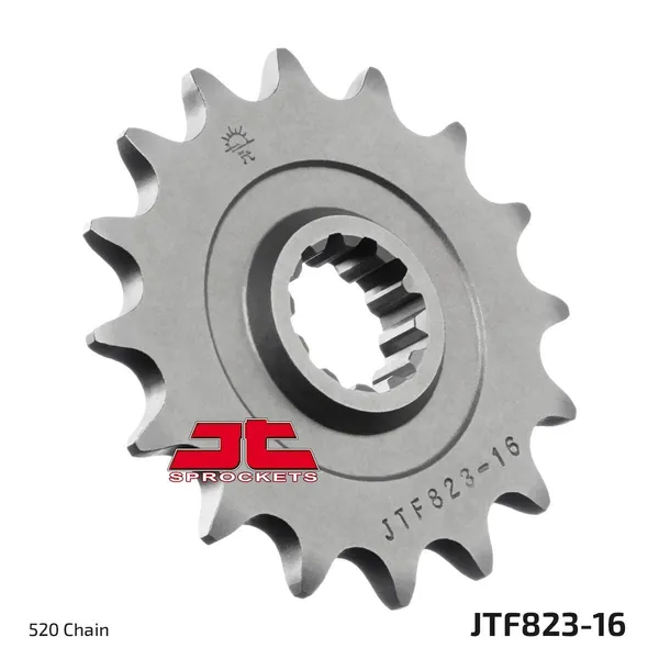 JT SPROCKETS Első lánckerék, természetes színű, 1, nordicamoto.ro