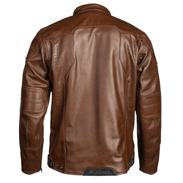 Geaca Moto Touring Klim Sixxer Leather Sienna Brown, 14, nordicamoto.ro