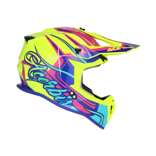 Acerbis Linear 22-06 sisak, sárga/lila, M-es méret, 9, nordicamoto.ro