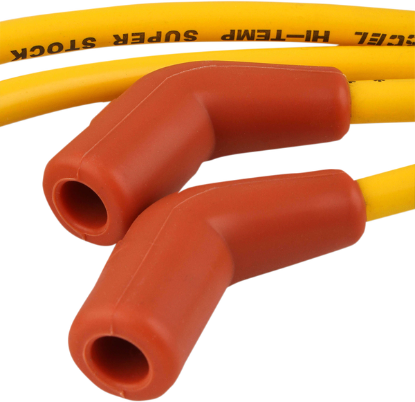 8 Mm Spark Plug Wire Yellow, 1, nordicamoto.ro
