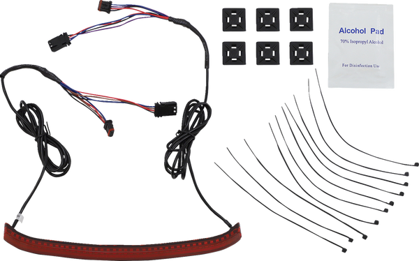 Integrated Taillight With Turn Signals Red, 2, nordicamoto.ro