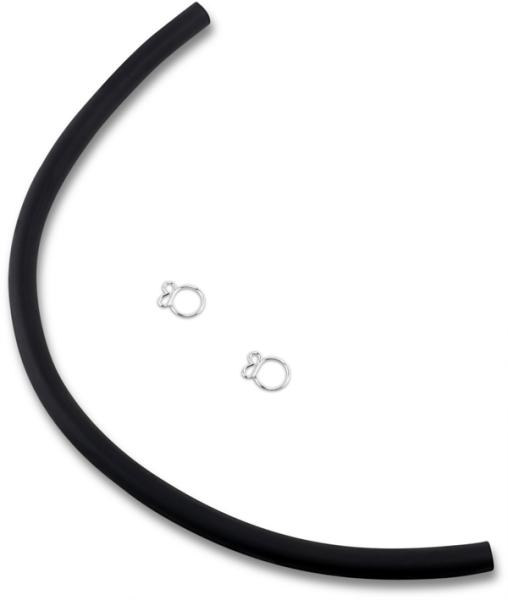 Hose And Clamp Kit Black, 1, nordicamoto.ro