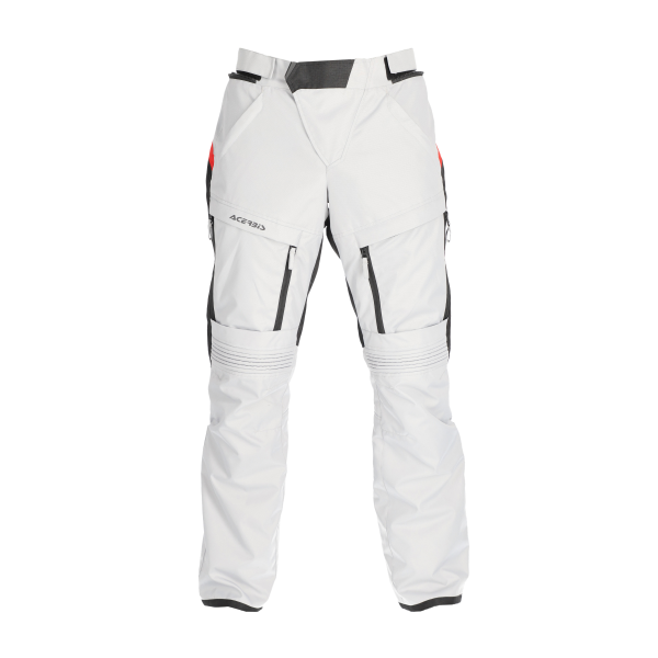 Acerbis CE X-Rover motoros nadrág, szürke/piros, S-es méret, 1, nordicamoto.ro