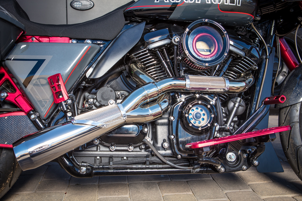 Assault Charge High-flow Air Cleaner Black, Gloss, Powder-coated, 2, nordicamoto.ro