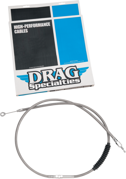 High-efficiency Braided Stainless Steel Clutch Cable Silver Standard, 1, nordicamoto.ro