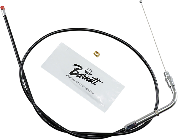 Black Vinyl Throttle/idle Cable Black Standard, 1, nordicamoto.ro