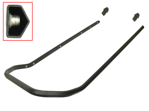 Sno-X Rear Bumper Ski-Doo Summit 165" 850, 1, nordicamoto.ro