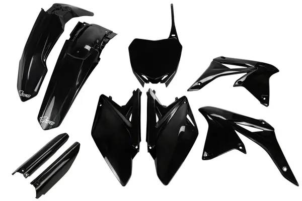 RMZ250 10–18 karosszériakészlet – matt fekete, 1, nordicamoto.ro