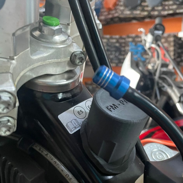 Olajtartály-védő KTM / Husqvarna TPI fekete Fm-Parts, 3, nordicamoto.ro