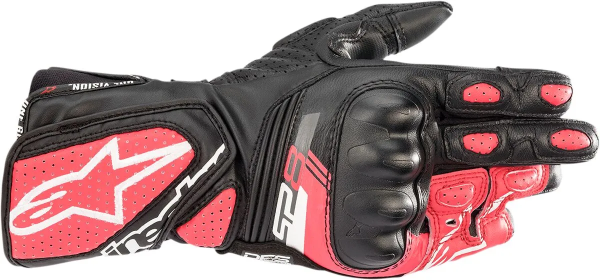 Alpinestars Stella SP-8 V3 női kesztyűk, fekete/rózsaszín, XS, 1, nordicamoto.ro