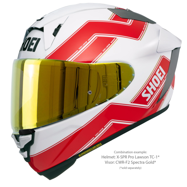 Casca Integrala SHOEI X-SPR PRO LAWSON TC-1 Rosu/Alb S, 4, nordicamoto.ro