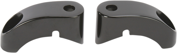 Custom Turn Signal Mounts For 39mm And 49mm Fork Assemblies Black, 1, nordicamoto.ro