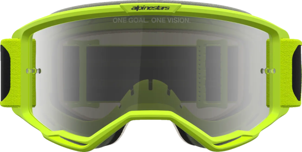 Alpinestars Vision 5 Rora síszemüveg – fluoreszkáló sárga/fekete/színezett lencse, 4, nordicamoto.ro