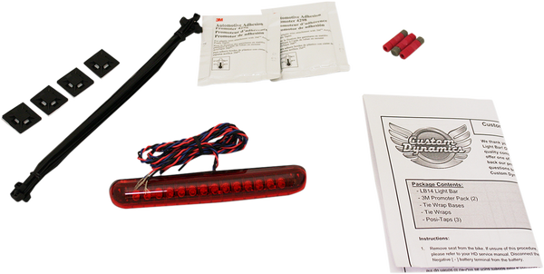 Breakout Light Bar Red, 2, nordicamoto.ro
