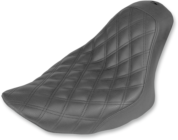 Renegade Lattice Stitch Solo Seat Black, 1, nordicamoto.ro
