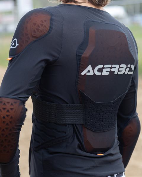 Acerbis Flux Air D3O® védőruha, fekete, XXL, 12, nordicamoto.ro