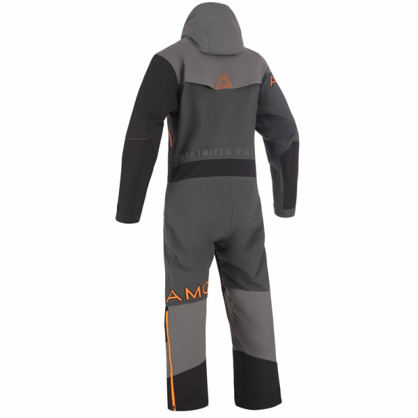 AMOQ Eclipse V2 20K motorosruha, szürke/narancssárga, S-es méret, 4, nordicamoto.ro