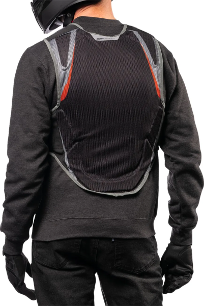Icon Softcore™ Megabolt fekete XL/2XL védőmellény, 5, nordicamoto.ro