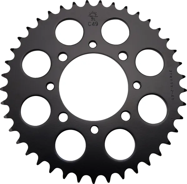 JT SPROCKETS Acél hátsó lánckerék, fekete, 1, nordicamoto.ro