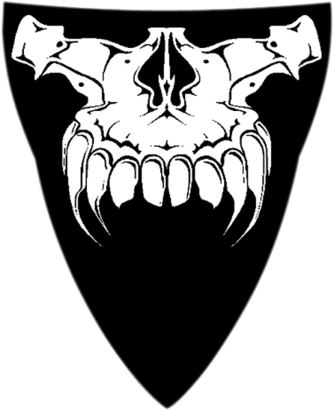 Stretch Skull Half-face Mask Black, 1, nordicamoto.ro