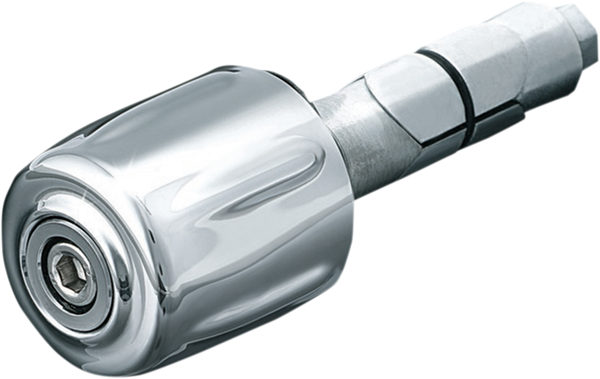 Mechanical Cruise Assist Handlebar End Weight Silver, 2, nordicamoto.ro