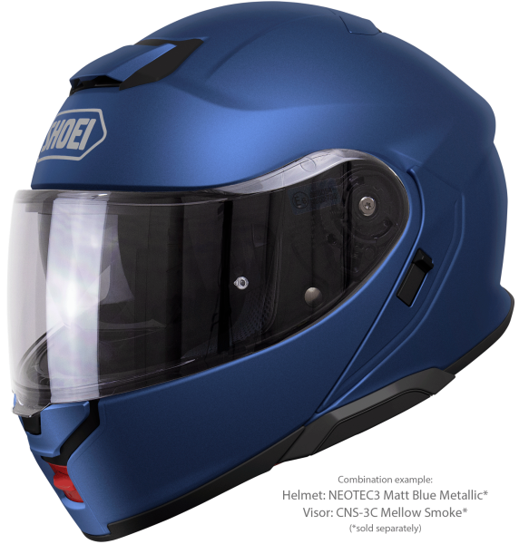 SHOEI NEOTEC3 felhajtható sisak, matt metálkék, S-es méret, 3, nordicamoto.ro