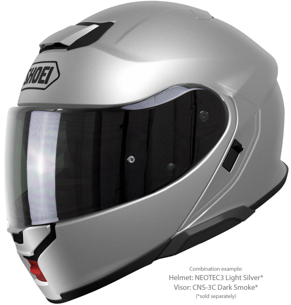 SHOEI NEOTEC3 felhajtható sisak, ezüst, S-es méret, 4, nordicamoto.ro