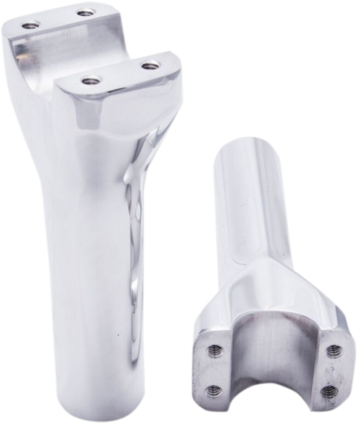 Assault Handlebar Riser Silver, 1, nordicamoto.ro