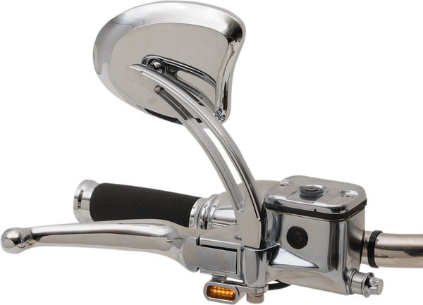Led Handlebar Marker Lights Chrome, 3, nordicamoto.ro